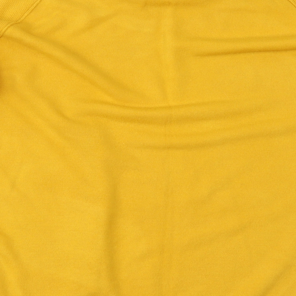 Papaya Womens Yellow   Basic Blouse Size M