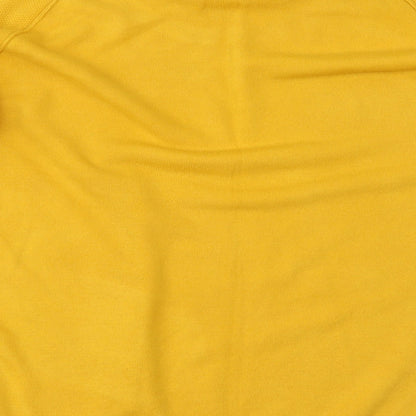 Papaya Womens Yellow   Basic Blouse Size M