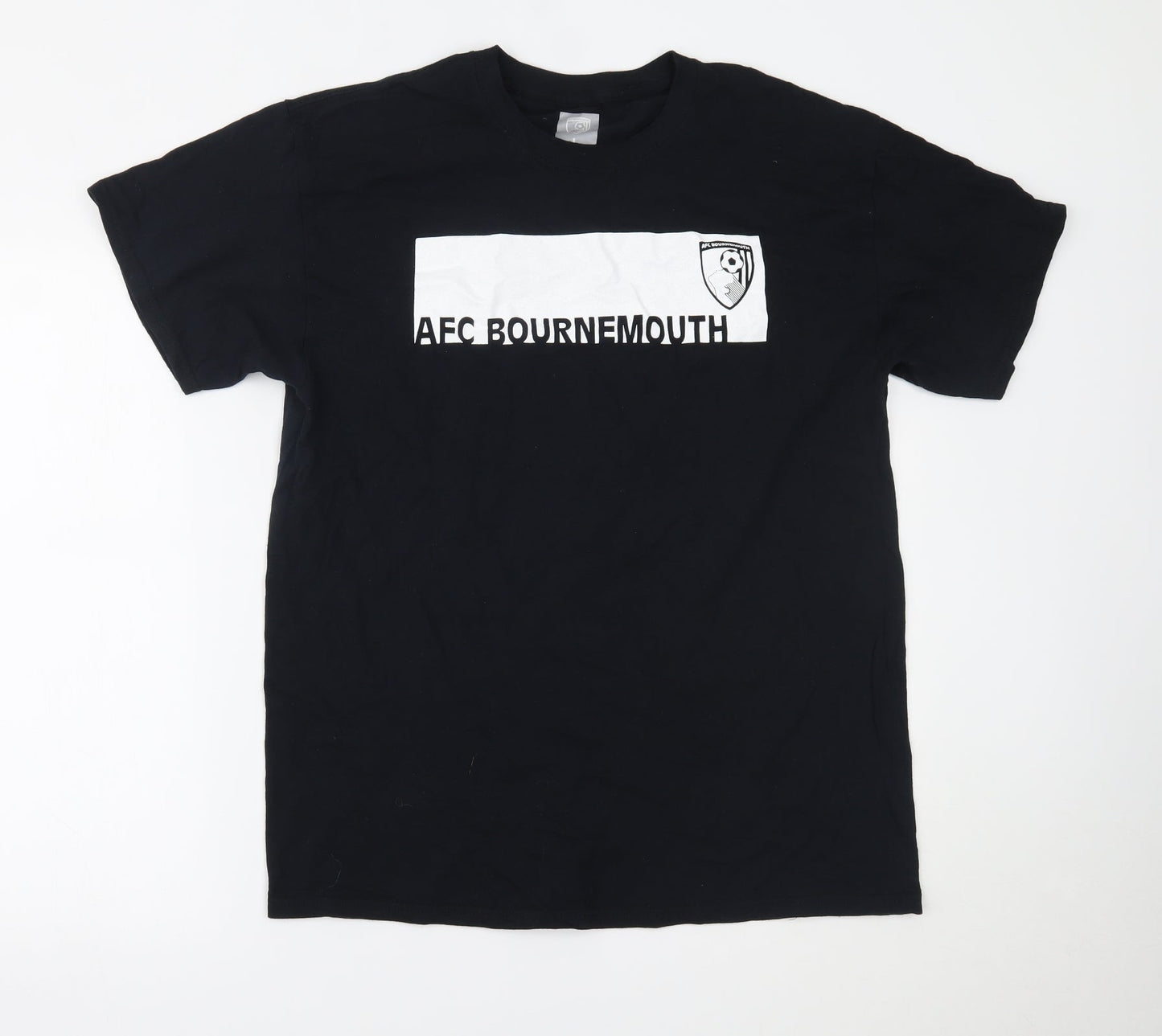 AFC Bournemouth Mens Black    T-Shirt Size L