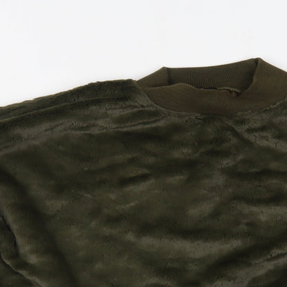 Womens UK Size M QED London Green Pullover Jumper
