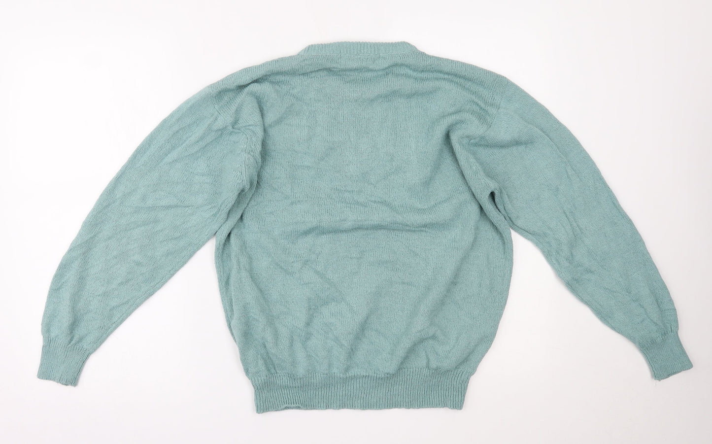 Womens UK Size M COMPLIMENTS Green Pullover Jumper