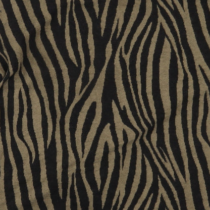 F&F Womens Black Animal Print  Basic Blouse Size 12