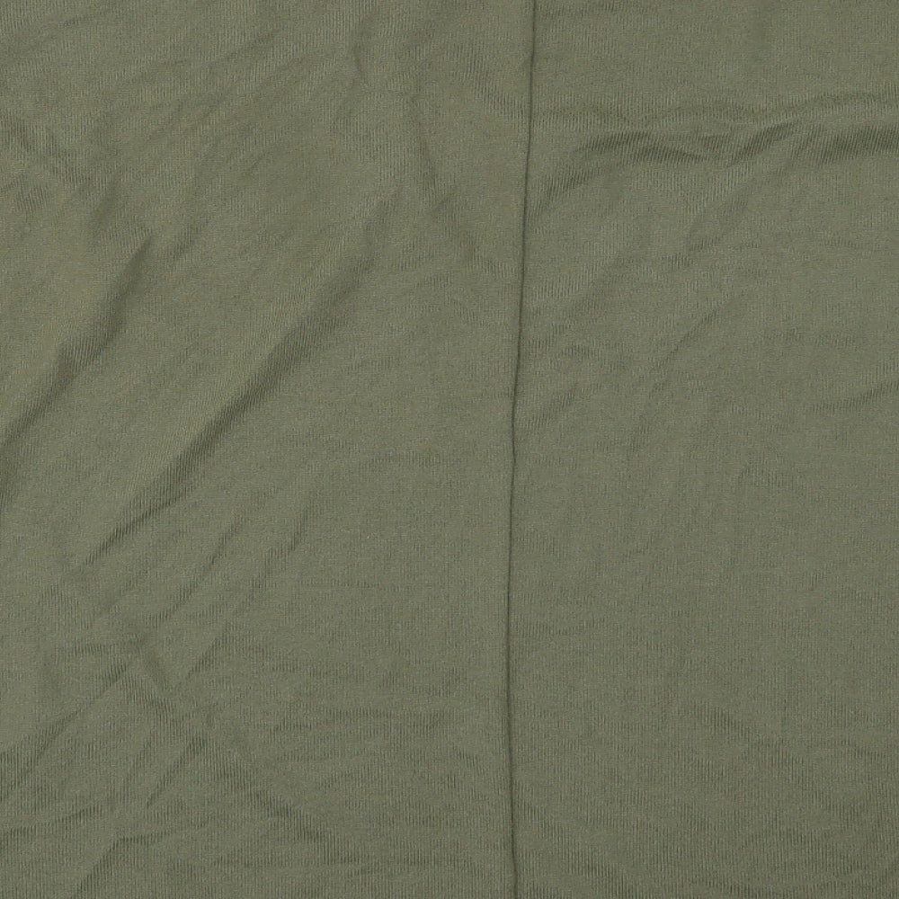 Womens UK Size M New Look Green Basic Blouse