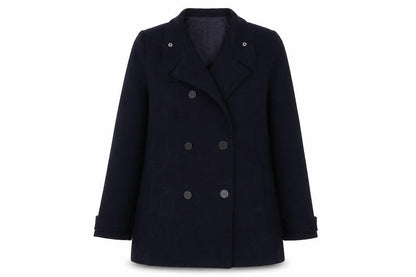 MNG Womens Blue   Overcoat Coat Size M