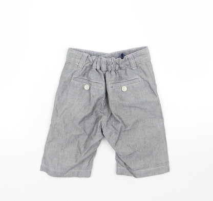 George Boys Grey   Cropped Trousers Size 12-18 Months