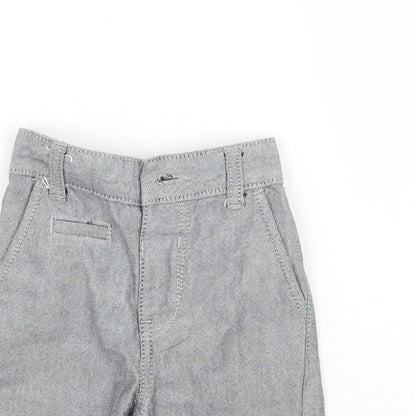 George Boys Grey   Cropped Trousers Size 12-18 Months