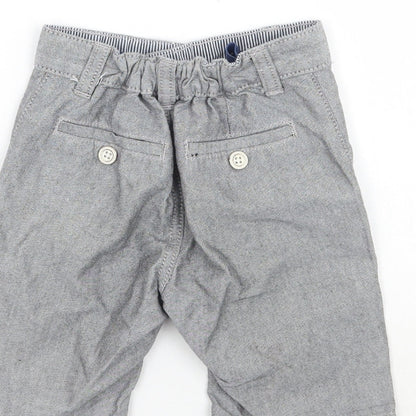 George Boys Grey   Cropped Trousers Size 12-18 Months
