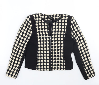 Womens UK Size 6 H&M Black Jacket