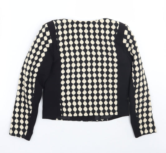 Womens UK Size 6 H&M Black Jacket