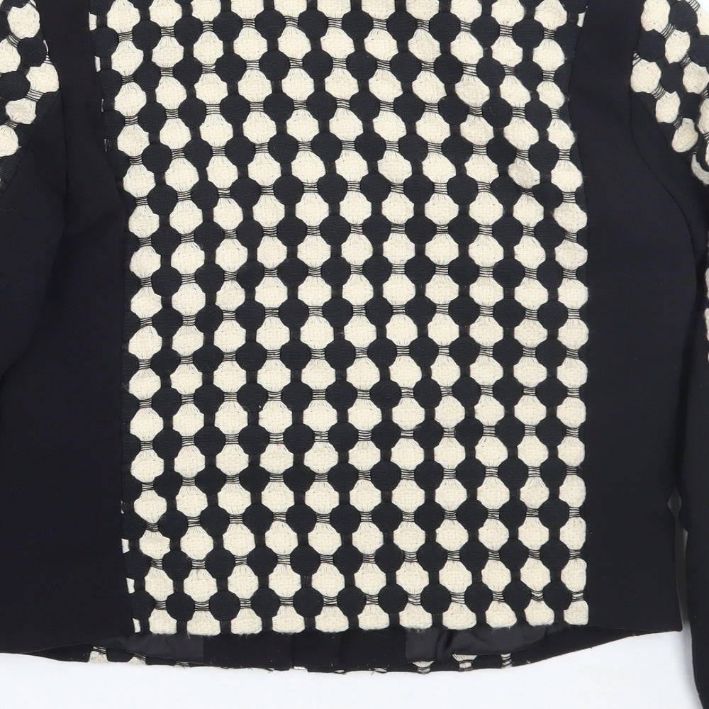 Womens UK Size 6 H&M Black Jacket