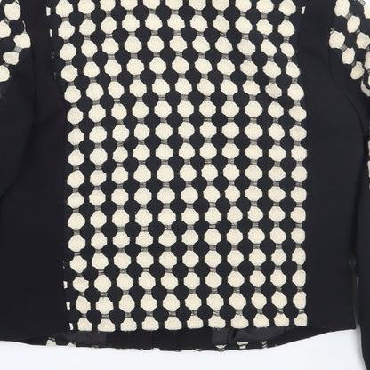 Womens UK Size 6 H&M Black Jacket