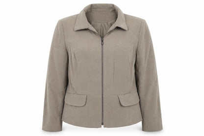 Womens UK Size 18 AMARANTO Beige Jacket