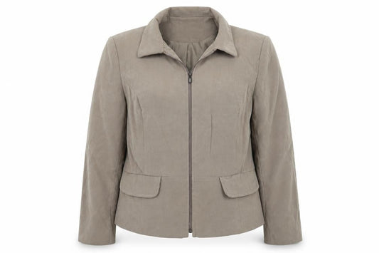 Womens UK Size 18 AMARANTO Beige Jacket