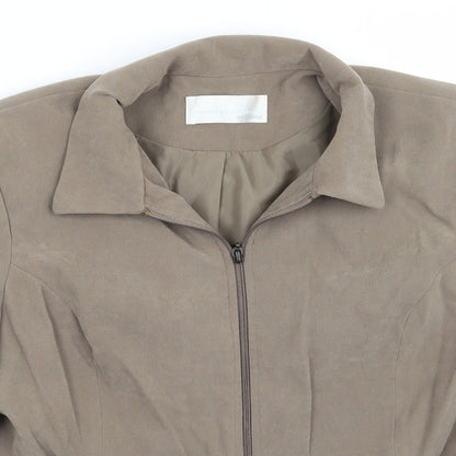 Womens UK Size 18 AMARANTO Beige Jacket