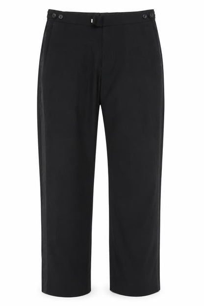 Mens UK Size 32 Greenwoods Regular Fit  Black Trousers