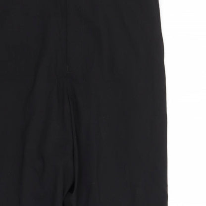 Mens UK Size 32 Greenwoods Regular Fit  Black Trousers