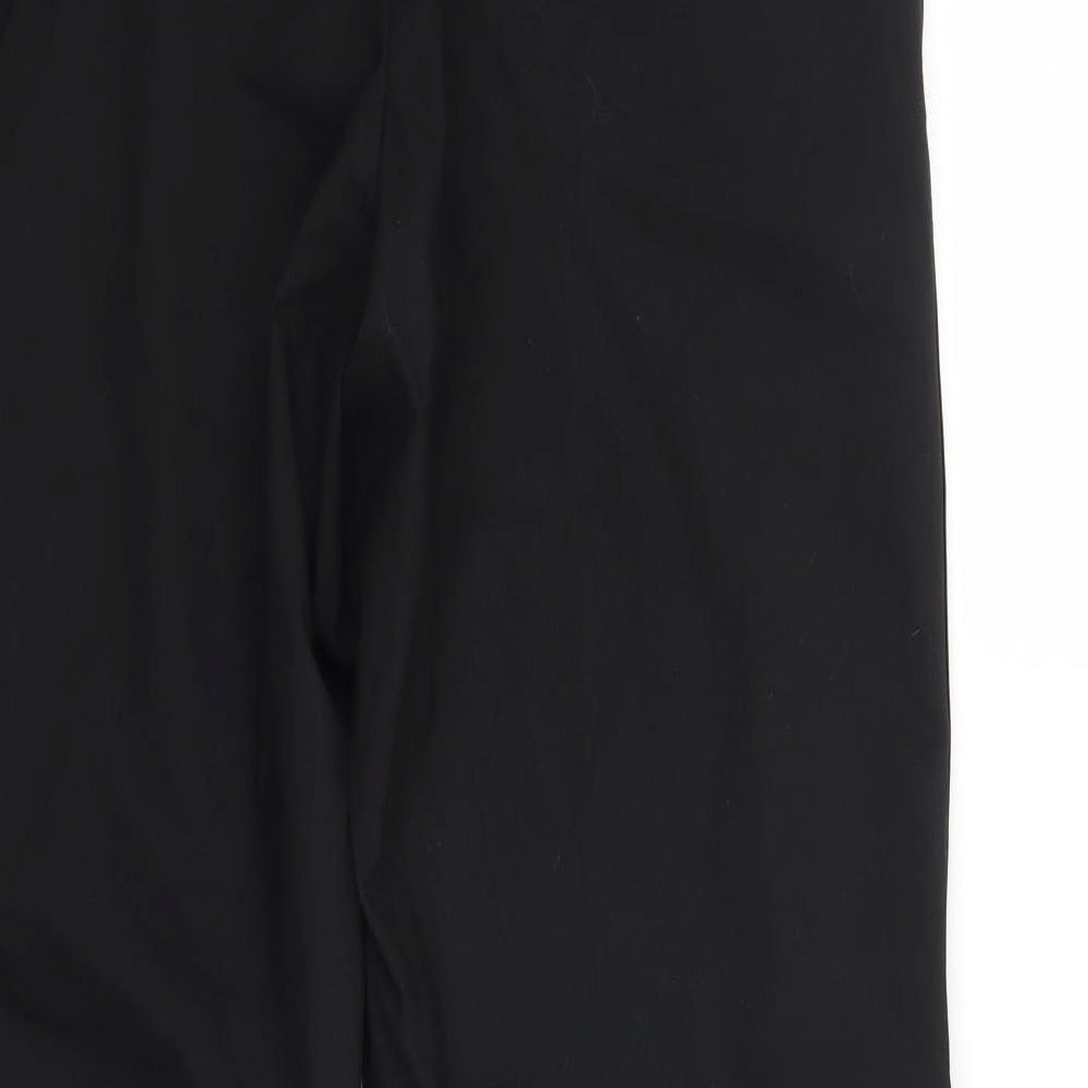 Mens UK Size 32 Greenwoods Regular Fit  Black Trousers