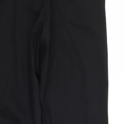 Mens UK Size 32 Greenwoods Regular Fit  Black Trousers
