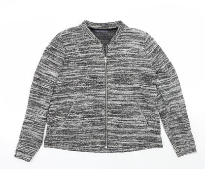Womens UK Size 14 Marks and Spencer Grey Jacket
