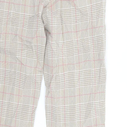Mens UK Size 28 Boohoo Regular Fit  Blue Trousers