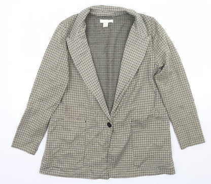 Womens UK Size 12 H&M Regular Beige Suit Jacket