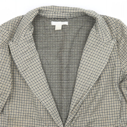 Womens UK Size 12 H&M Regular Beige Suit Jacket