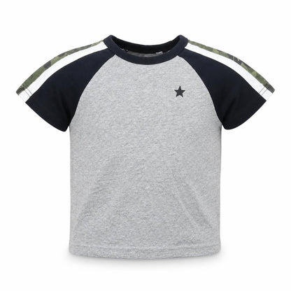 NEXT Girls Grey Geometric  Basic T-Shirt Size 2 Years