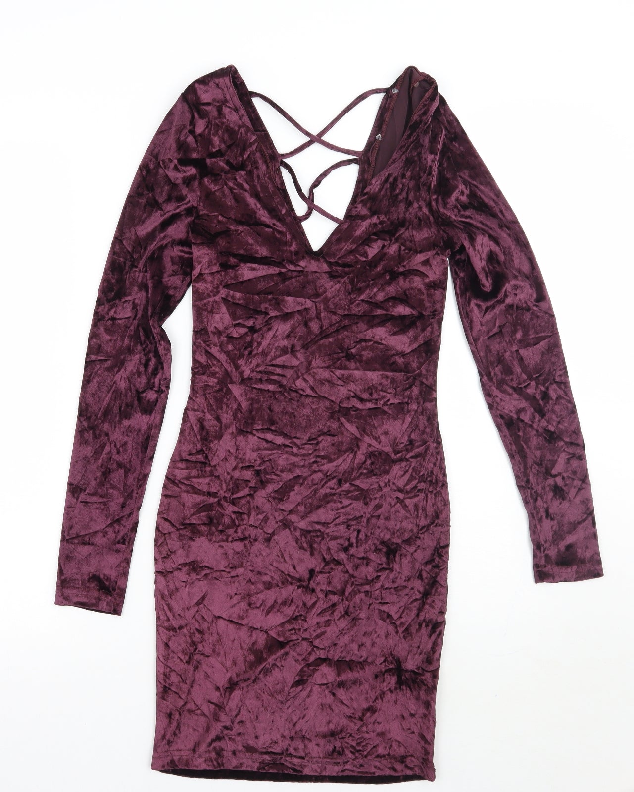 Primark Womens Purple   A-Line  Size 8