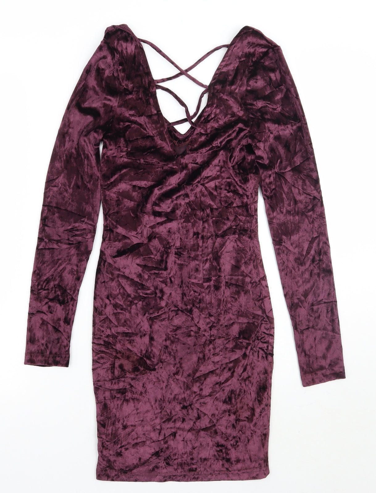 Primark Womens Purple   A-Line  Size 8