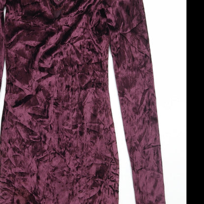 Primark Womens Purple   A-Line  Size 8