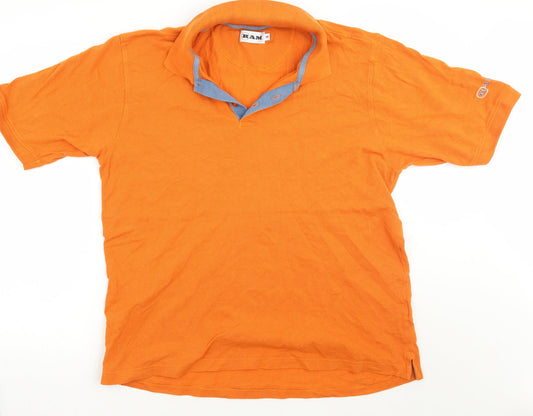 RAM Mens Orange    Polo Size M