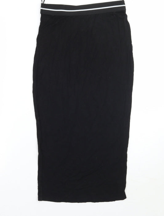 Newlook Womens Black   A-Line Skirt Size 8