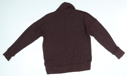 Womens UK Size 10 Topshop Red Pullover Jumper