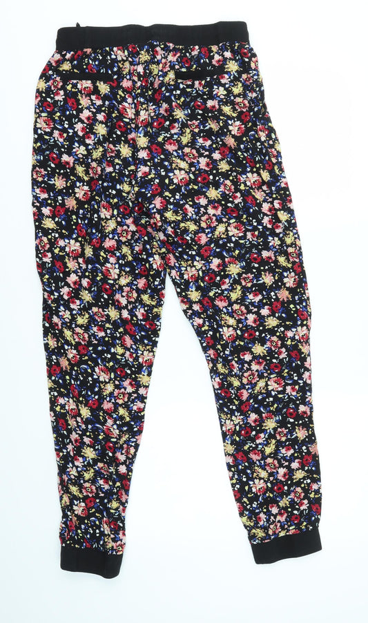 Womens UK Size S Brave Soul Regular Fit  Multicoloured Trousers