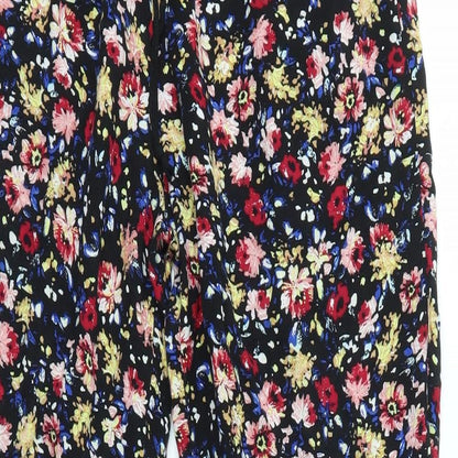Womens UK Size S Brave Soul Regular Fit  Multicoloured Trousers