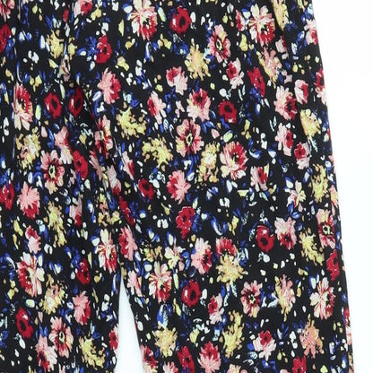 Womens UK Size S Brave Soul Regular Fit  Multicoloured Trousers