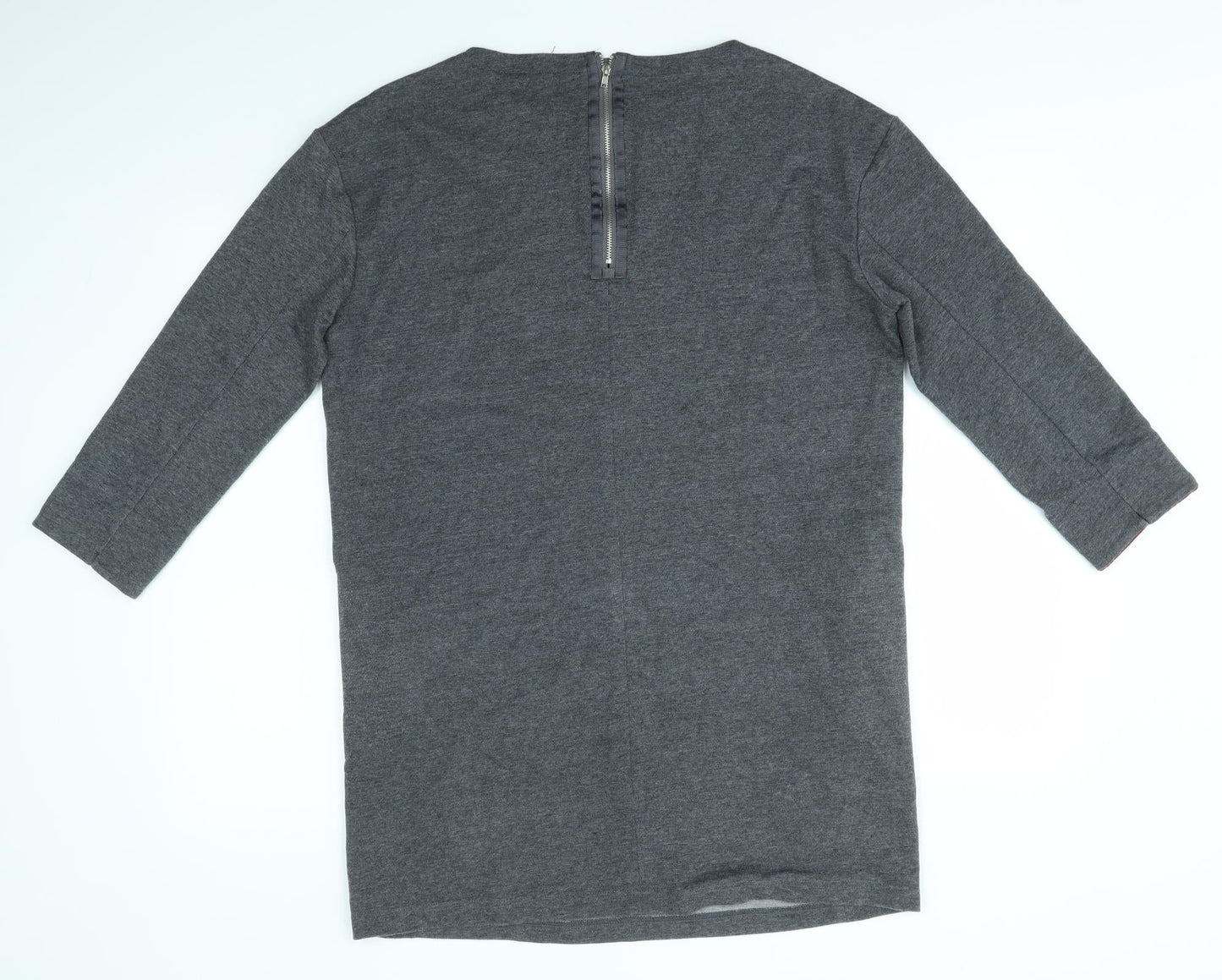GINKOO Womens Grey   Jumper Dress  Size 10