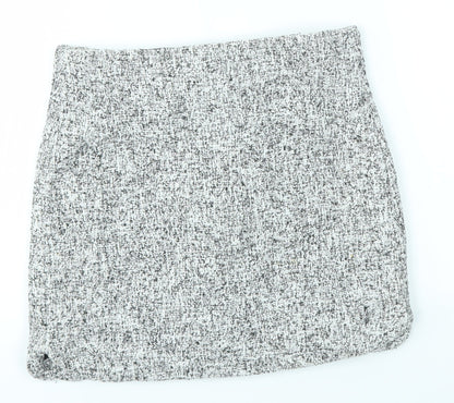 FOREVER 21 Womens Grey   Mini Skirt Size 6