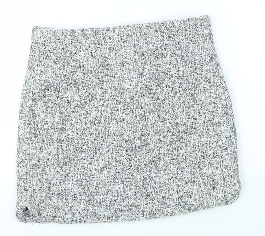 FOREVER 21 Womens Grey   Mini Skirt Size 6