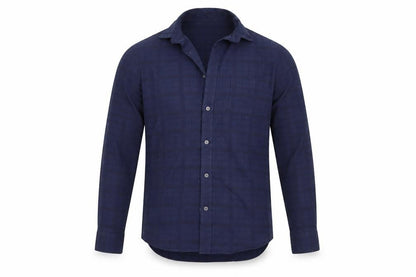 Mens UK Size S M&S Blue  Button-Up Long Sleeve Casual Shirt