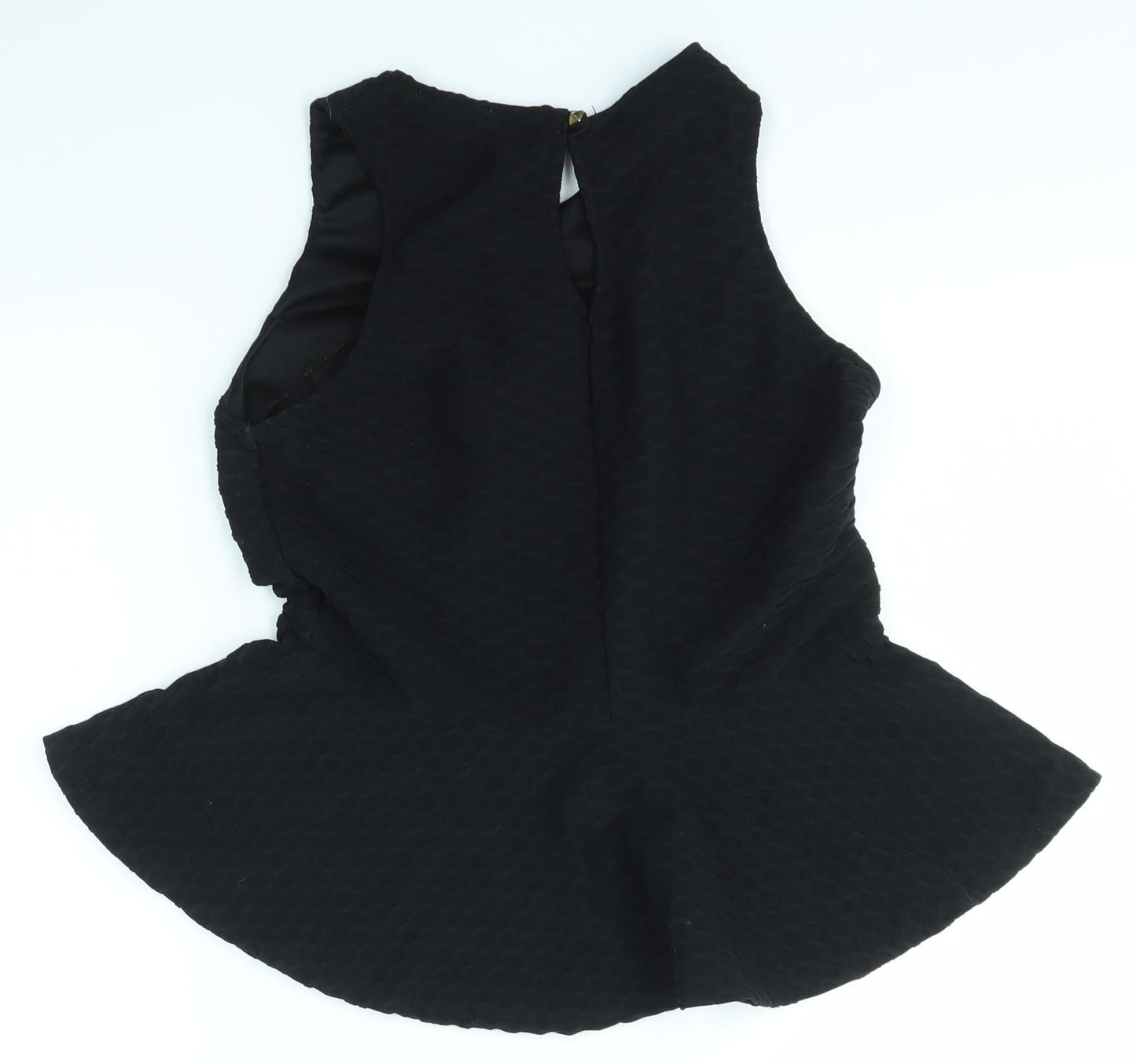 Miss Selfridge Womens Black   Basic Blouse Size 12