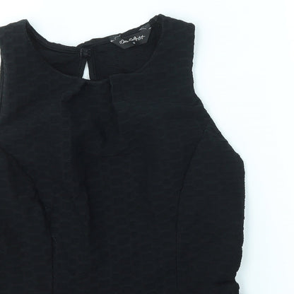 Miss Selfridge Womens Black   Basic Blouse Size 12