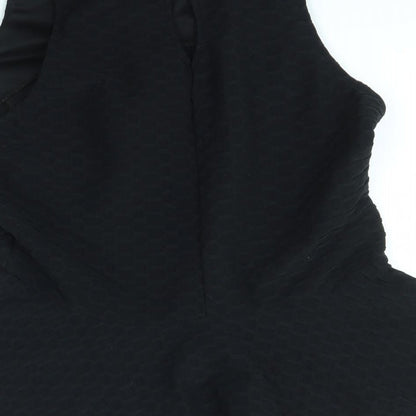 Miss Selfridge Womens Black   Basic Blouse Size 12