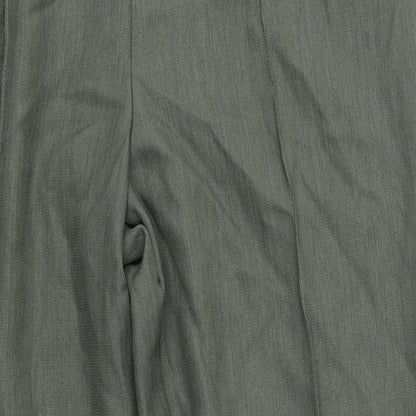 Womens UK Size 18 M&S Regular Fit Dress Pants Grey Trousers