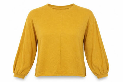 Womens UK Size S H&M Yellow Basic Blouse