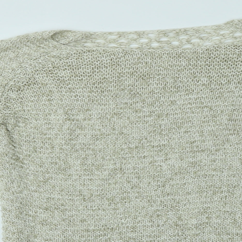 Womens UK Size L H&M Brown Pullover Jumper