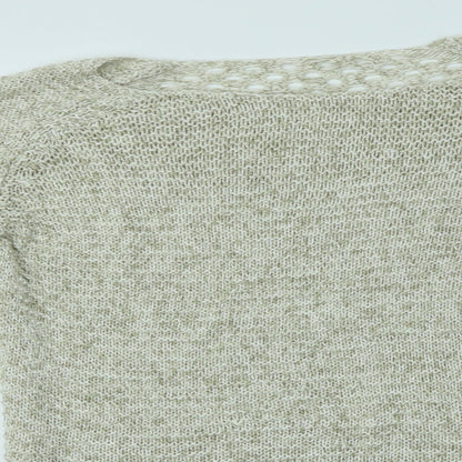 Womens UK Size L H&M Brown Pullover Jumper