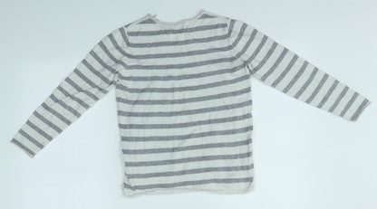 Okaidi Girls Multicoloured Striped  Pullover Jumper Size 10 Years