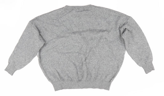 Womens UK Size  Studio Grey Pullover Jumper