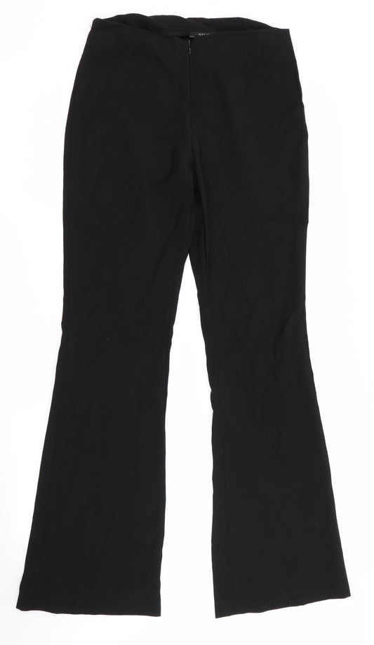 Studio Womens Black   Trousers   L32 in - Bootcut